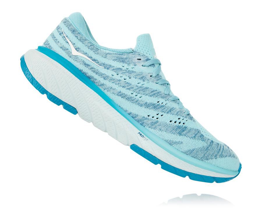 Hoka One One Bezecke Topanky Damske Modre - Cavu 3 - 56702-VGNF